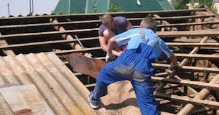Демонтаж крыши в Когалыме - стоимость работ от 721 рублей за м2